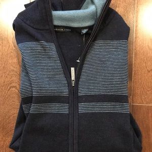 Never worn, zip sweater